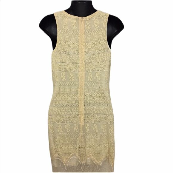 Lush Lace Cream Maxie Dress Small - Picture 3 of 8